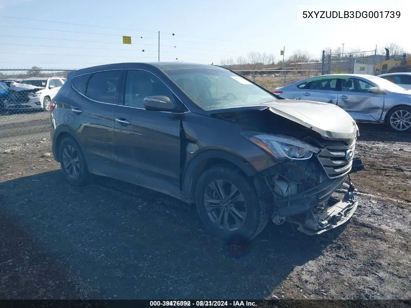 5XYZUDLB3DG001739 2013 Hyundai Santa Fe Sport