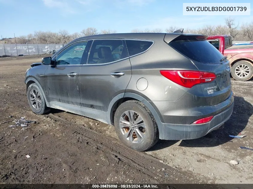 5XYZUDLB3DG001739 2013 Hyundai Santa Fe Sport