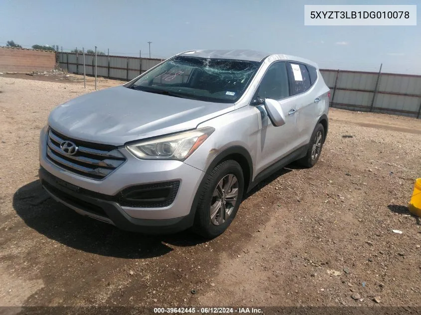 2013 Hyundai Santa Fe Sport VIN: 5XYZT3LB1DG010078 Lot: 39642445