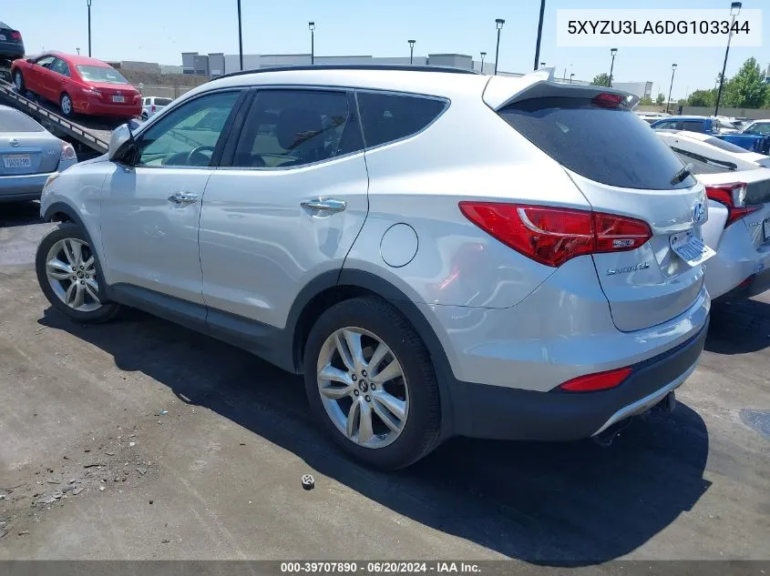 5XYZU3LA6DG103344 2013 Hyundai Santa Fe Sport 2.0T