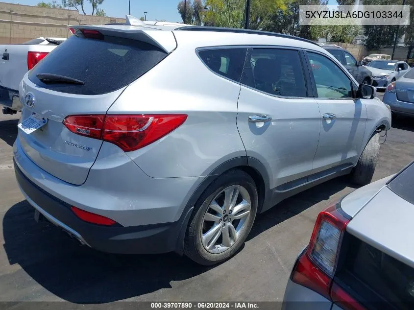 5XYZU3LA6DG103344 2013 Hyundai Santa Fe Sport 2.0T