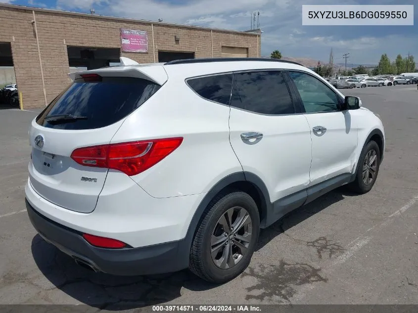 5XYZU3LB6DG059550 2013 Hyundai Santa Fe Sport