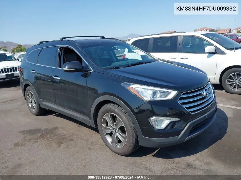 2013 Hyundai Santa Fe Gls VIN: KM8SN4HF7DU009332 Lot: 39812928