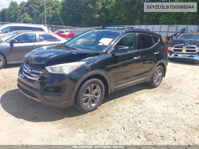 2013 Hyundai Santa Fe Sport VIN: 5XYZU3LB7DG095344 Lot: 39835668