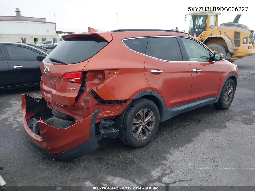 5XYZU3LB9DG006227 2013 Hyundai Santa Fe Sport