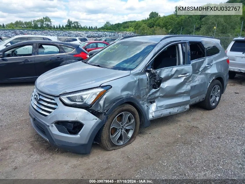 KM8SMDHFXDU032767 2013 Hyundai Santa Fe Gls