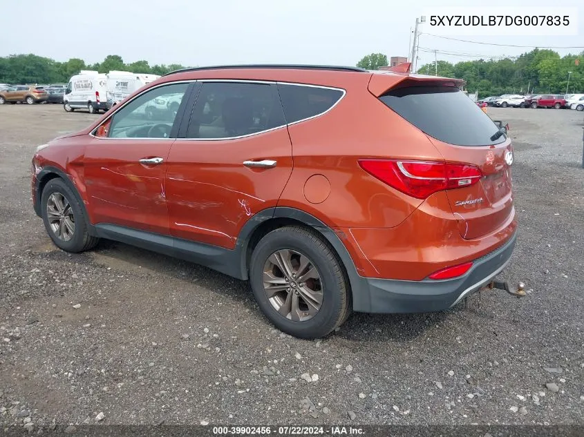 5XYZUDLB7DG007835 2013 Hyundai Santa Fe Sport