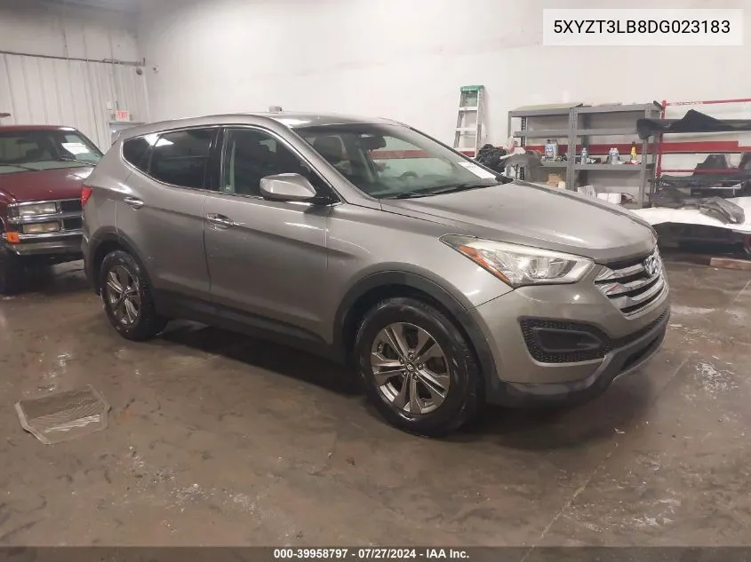 2013 Hyundai Santa Fe Sport VIN: 5XYZT3LB8DG023183 Lot: 39958797