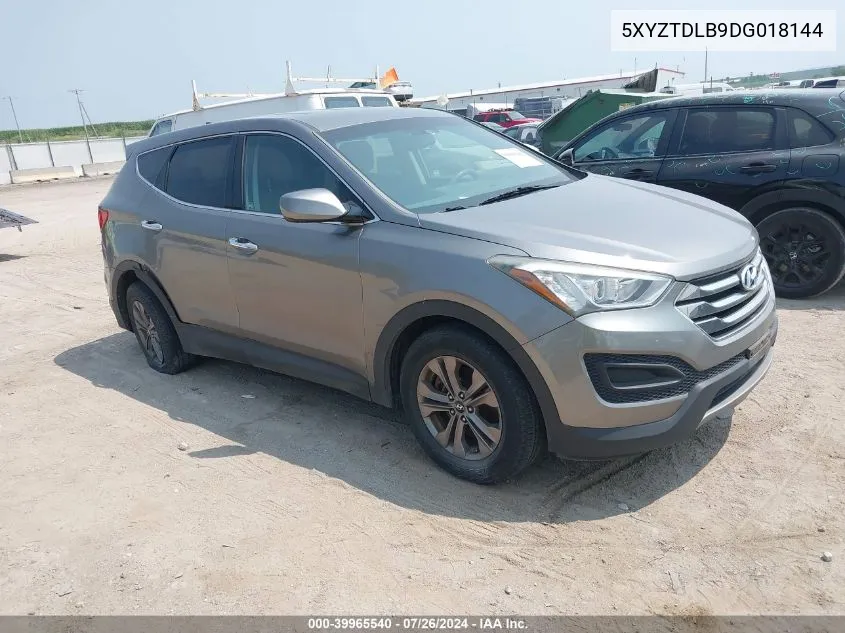 2013 Hyundai Santa Fe Sport VIN: 5XYZTDLB9DG018144 Lot: 39965540