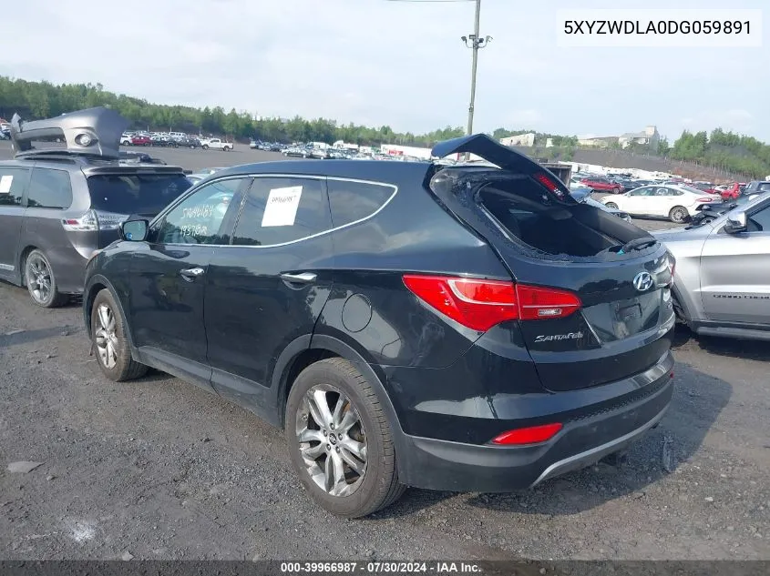 2013 Hyundai Santa Fe Sport 2.0T VIN: 5XYZWDLA0DG059891 Lot: 39966987