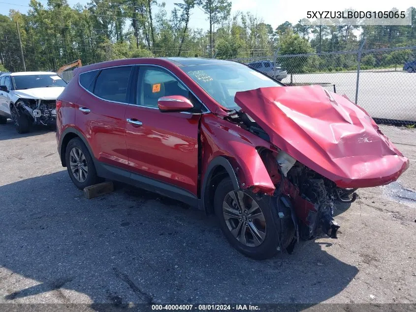 2013 Hyundai Santa Fe Sport VIN: 5XYZU3LB0DG105065 Lot: 40863533