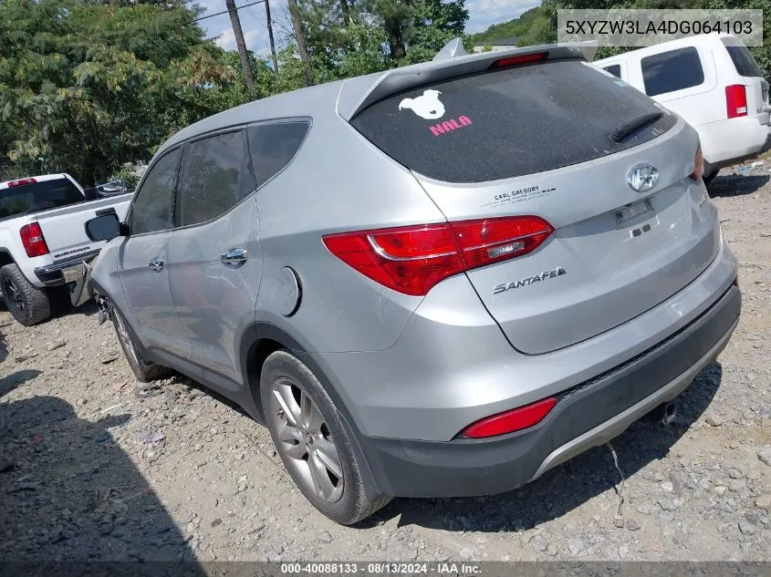 5XYZW3LA4DG064103 2013 Hyundai Santa Fe Sport 2.0T