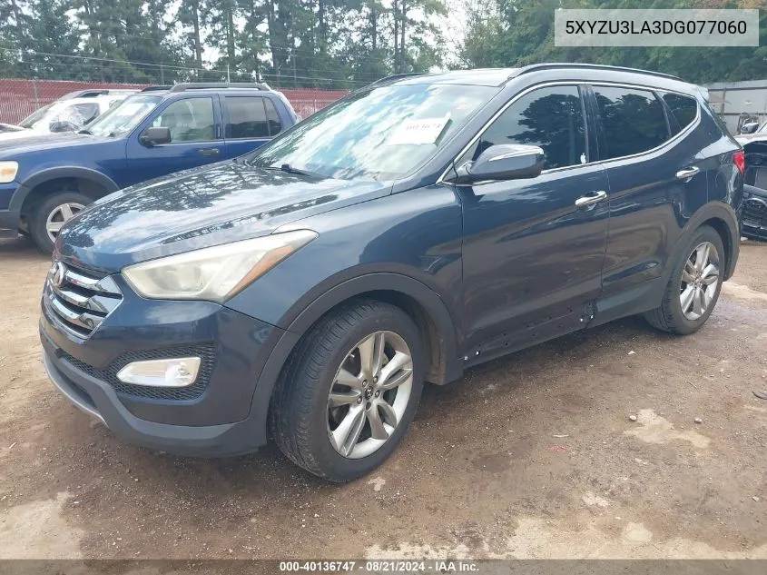 5XYZU3LA3DG077060 2013 Hyundai Santa Fe Sport 2.0T