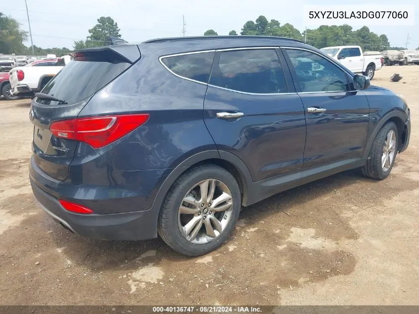 5XYZU3LA3DG077060 2013 Hyundai Santa Fe Sport 2.0T