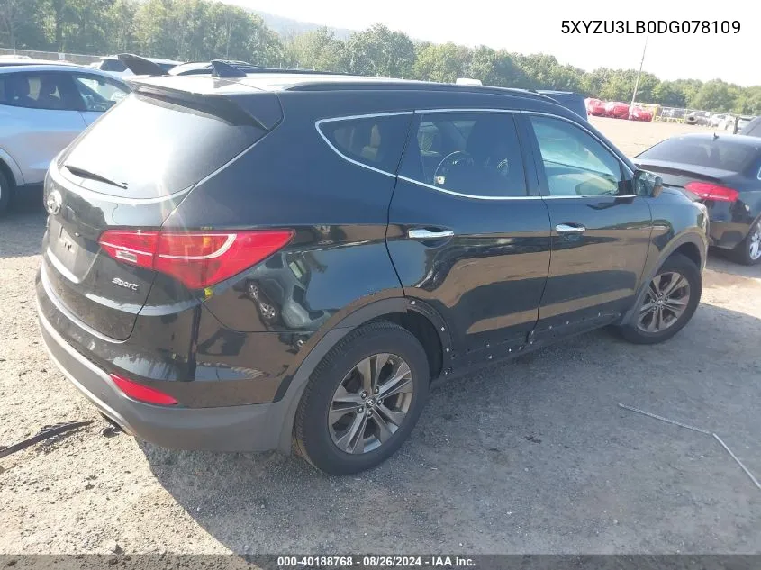 5XYZU3LB0DG078109 2013 Hyundai Santa Fe Sport