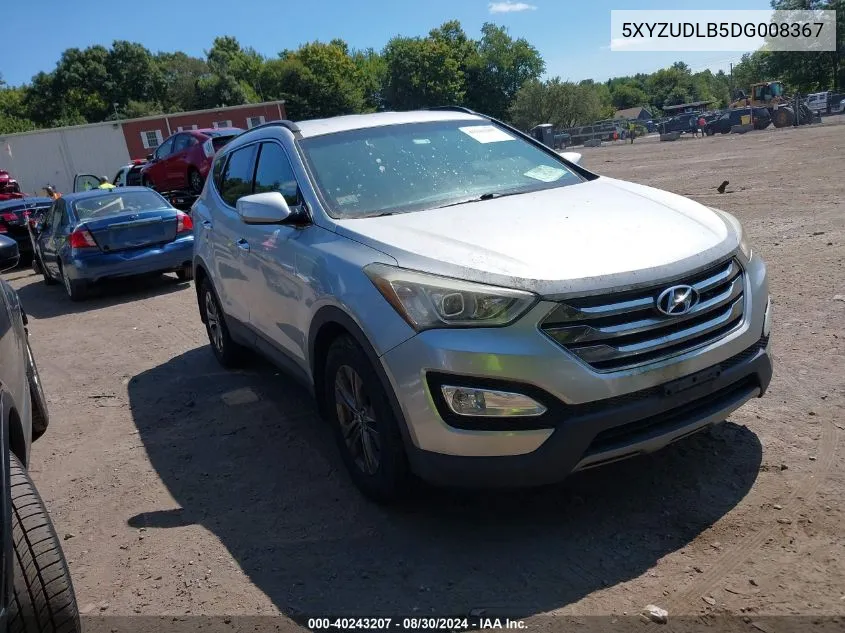 2013 Hyundai Santa Fe Sport VIN: 5XYZUDLB5DG008367 Lot: 40243207