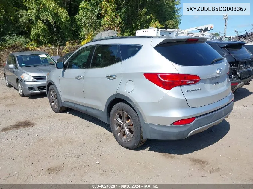 2013 Hyundai Santa Fe Sport VIN: 5XYZUDLB5DG008367 Lot: 40243207