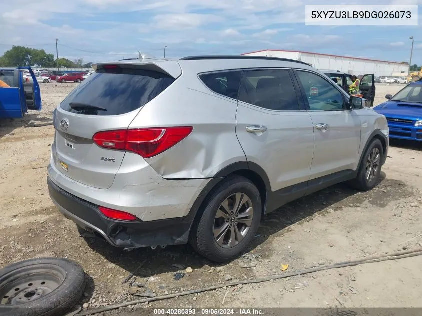 5XYZU3LB9DG026073 2013 Hyundai Santa Fe Sport