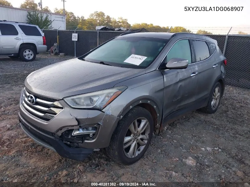 5XYZU3LA1DG068907 2013 Hyundai Santa Fe Sport 2.0T