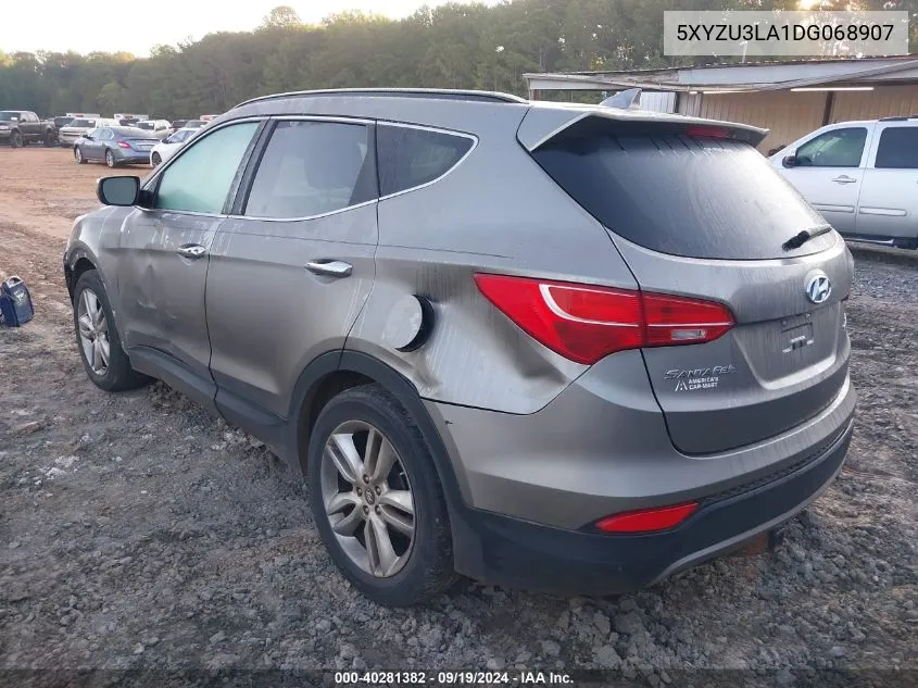 2013 Hyundai Santa Fe Sport 2.0T VIN: 5XYZU3LA1DG068907 Lot: 40281382