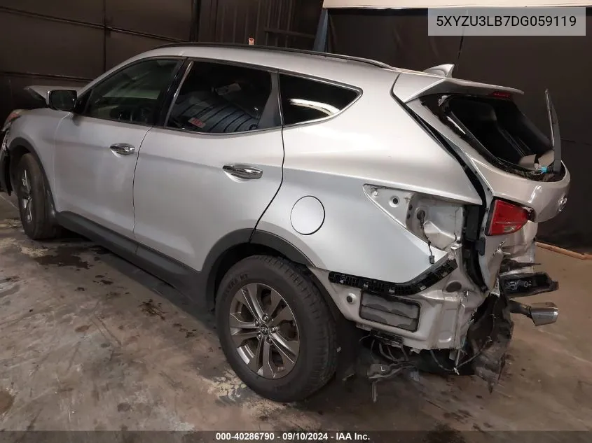 5XYZU3LB7DG059119 2013 Hyundai Santa Fe Sport