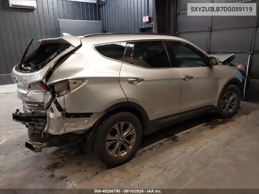 5XYZU3LB7DG059119 2013 Hyundai Santa Fe Sport