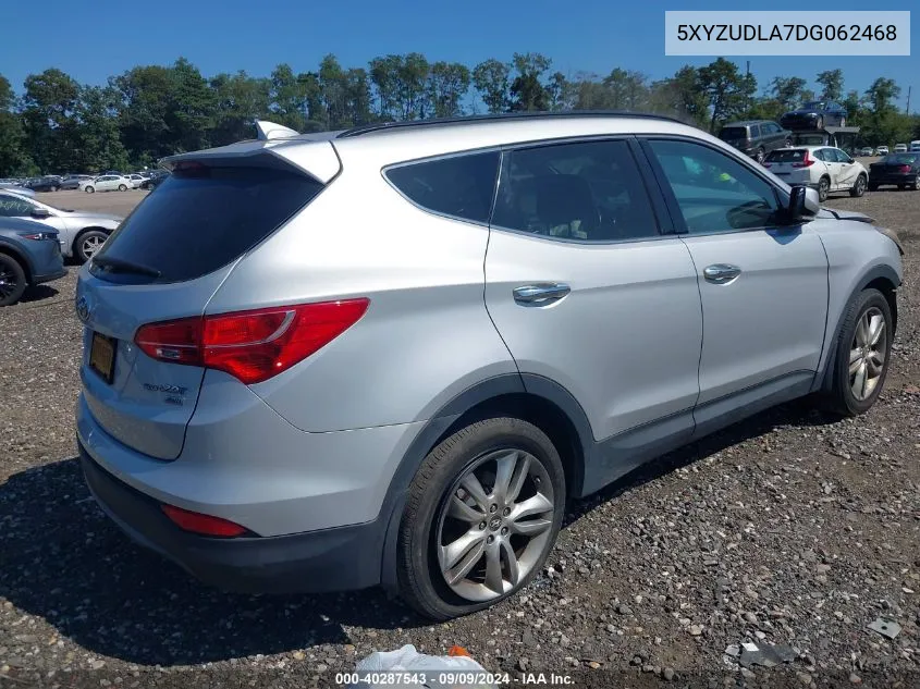 2013 Hyundai Santa Fe Sport 2.0T VIN: 5XYZUDLA7DG062468 Lot: 40287543