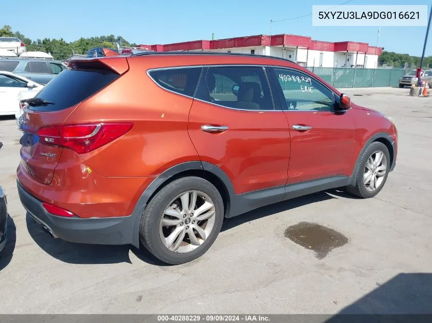 2013 Hyundai Santa Fe Sport 2.0T VIN: 5XYZU3LA9DG016621 Lot: 40288229