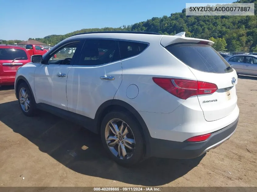 5XYZU3LA0DG077887 2013 Hyundai Santa Fe Sport 2.0T