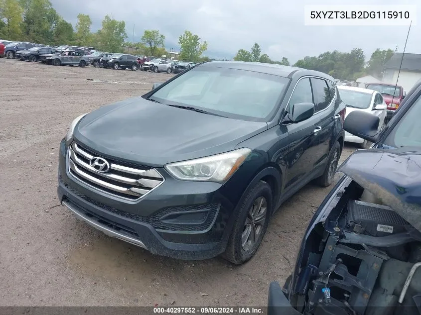 5XYZT3LB2DG115910 2013 Hyundai Santa Fe Sport