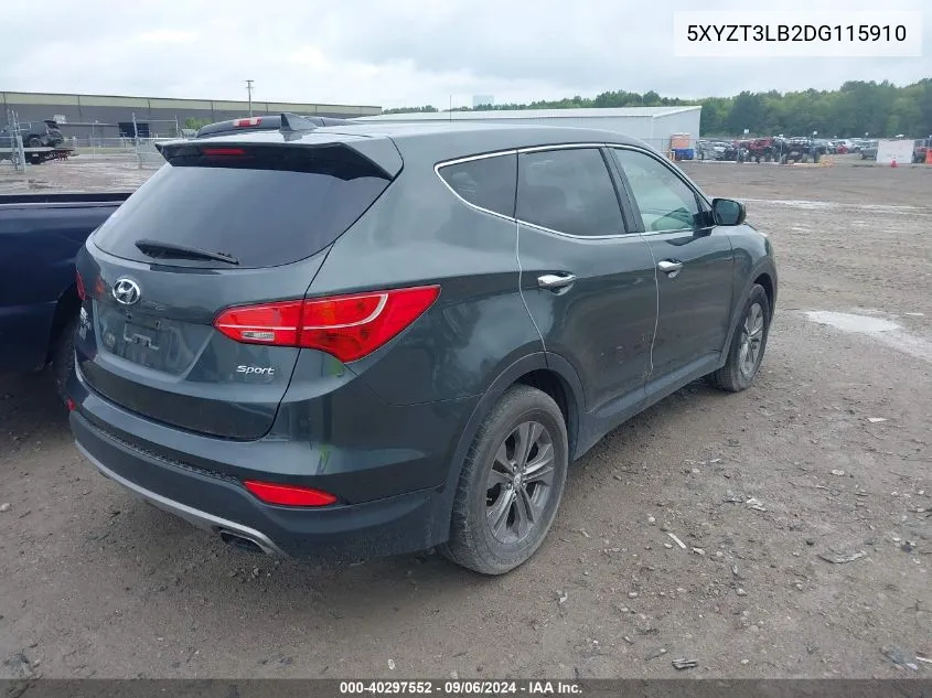 5XYZT3LB2DG115910 2013 Hyundai Santa Fe Sport