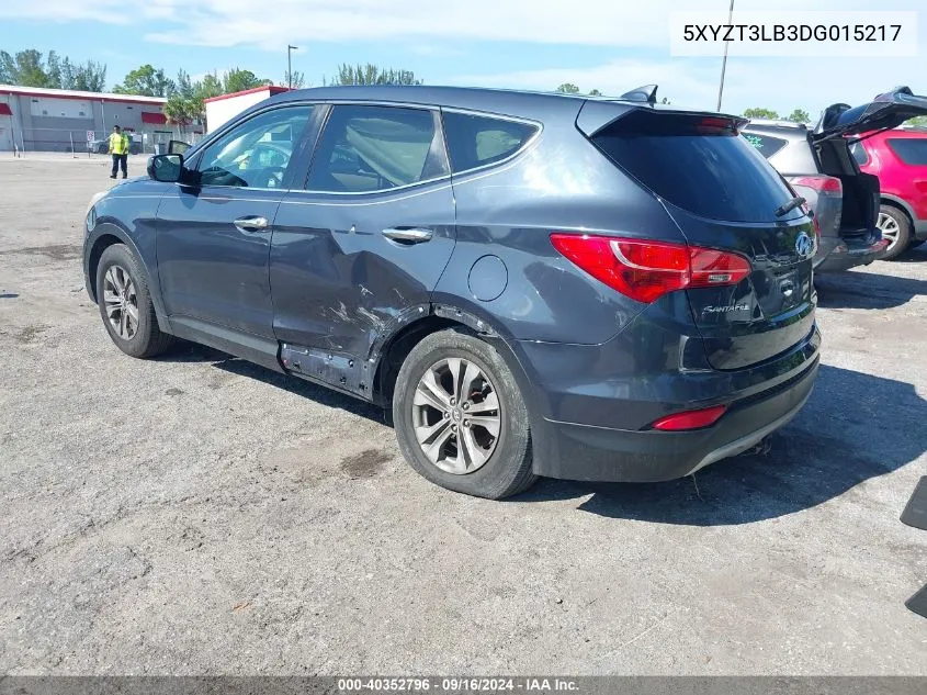 5XYZT3LB3DG015217 2013 Hyundai Santa Fe Sport