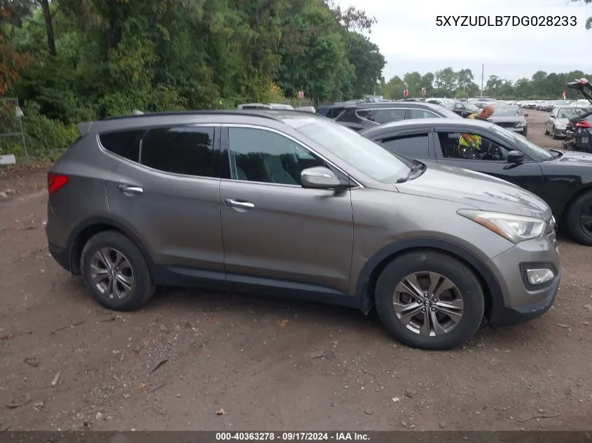 5XYZUDLB7DG028233 2013 Hyundai Santa Fe Sport