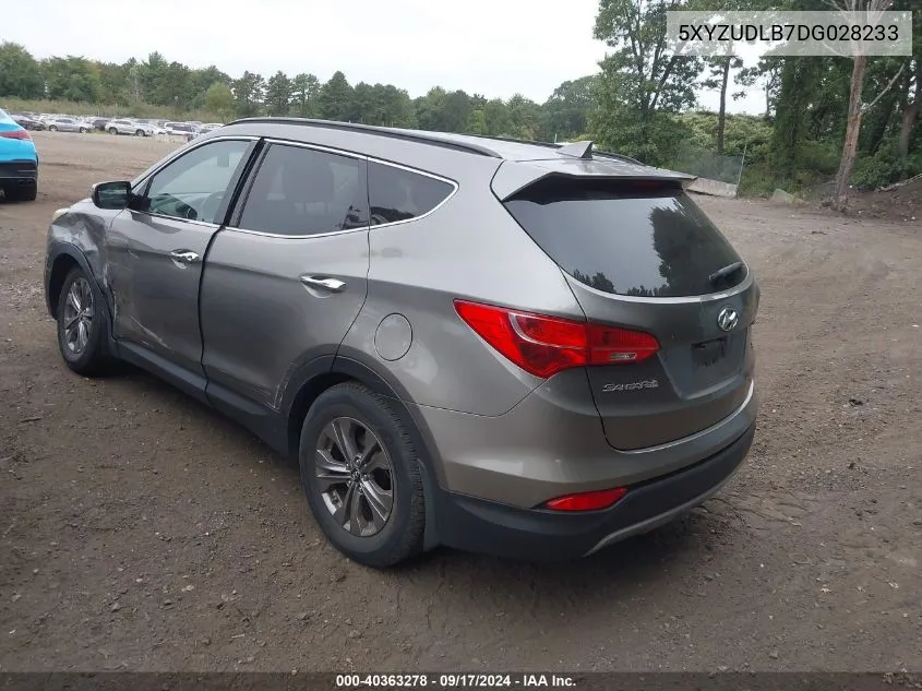 5XYZUDLB7DG028233 2013 Hyundai Santa Fe Sport