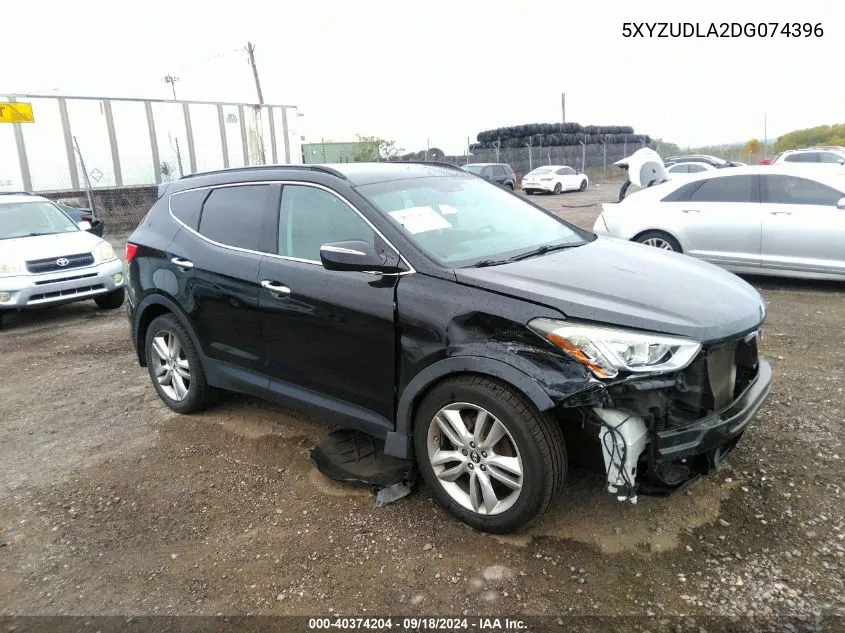 5XYZUDLA2DG074396 2013 Hyundai Santa Fe Sport