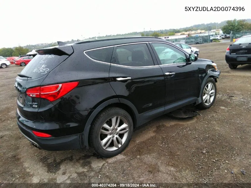 5XYZUDLA2DG074396 2013 Hyundai Santa Fe Sport