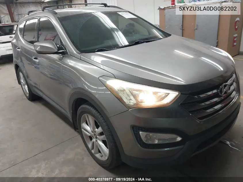 2013 Hyundai Santa Fe Sport 2.0T VIN: 5XYZU3LA0DG082202 Lot: 40378977