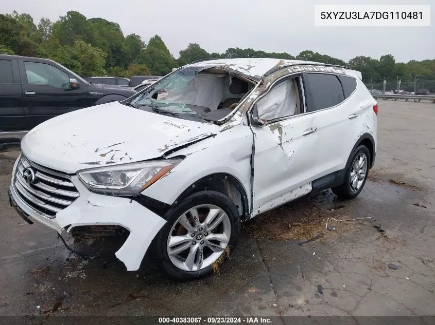 5XYZU3LA7DG110481 2013 Hyundai Santa Fe Sport 2.0T