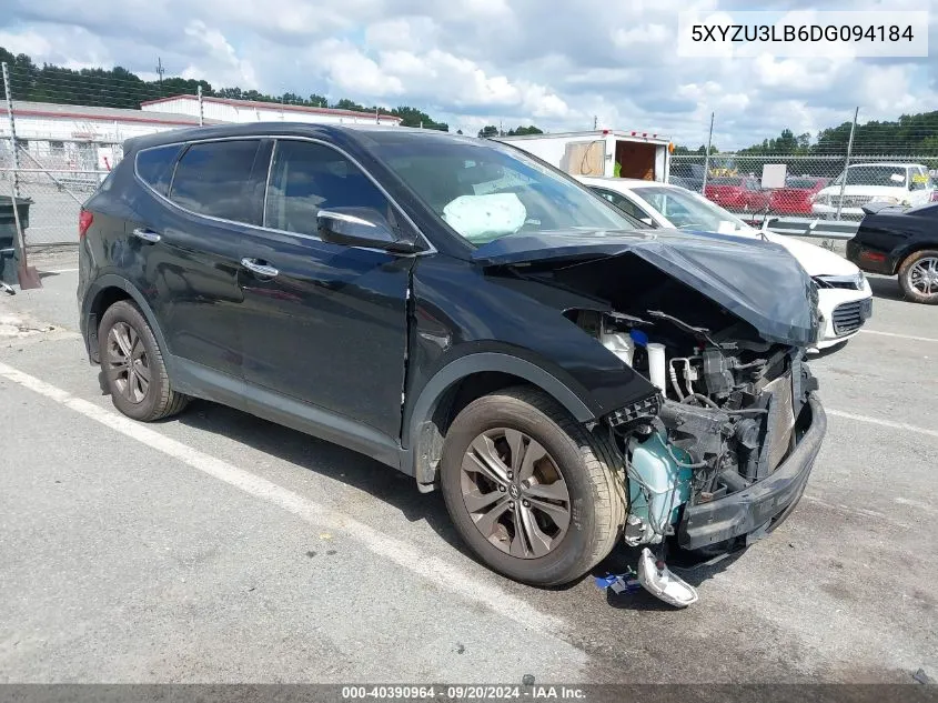 2013 Hyundai Santa Fe Sport VIN: 5XYZU3LB6DG094184 Lot: 40390964