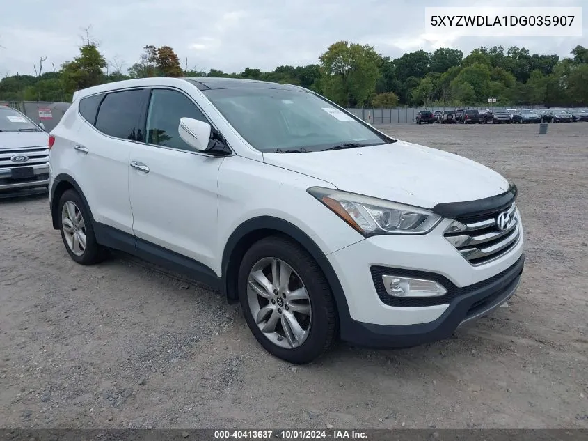 5XYZWDLA1DG035907 2013 Hyundai Santa Fe Sport 2.0T