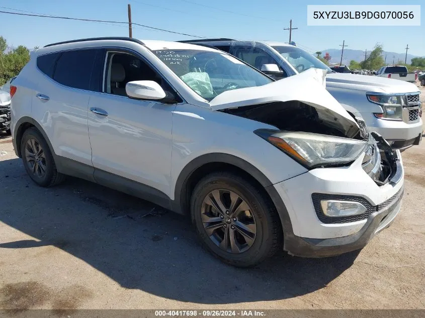 2013 Hyundai Santa Fe Sport VIN: 5XYZU3LB9DG070056 Lot: 40417698