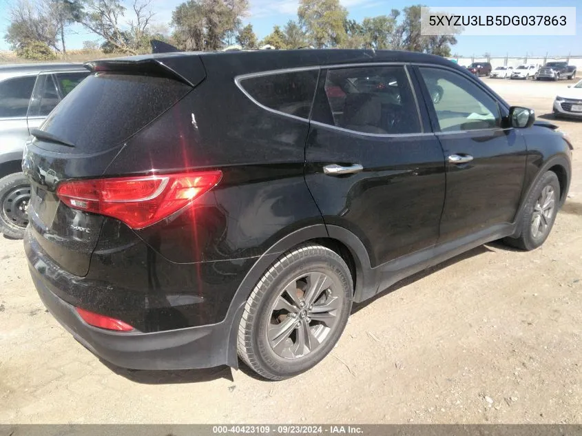 5XYZU3LB5DG037863 2013 Hyundai Santa Fe Sport