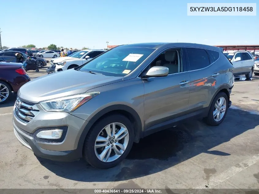 2013 Hyundai Santa Fe Sport 2.0T VIN: 5XYZW3LA5DG118458 Lot: 40436541