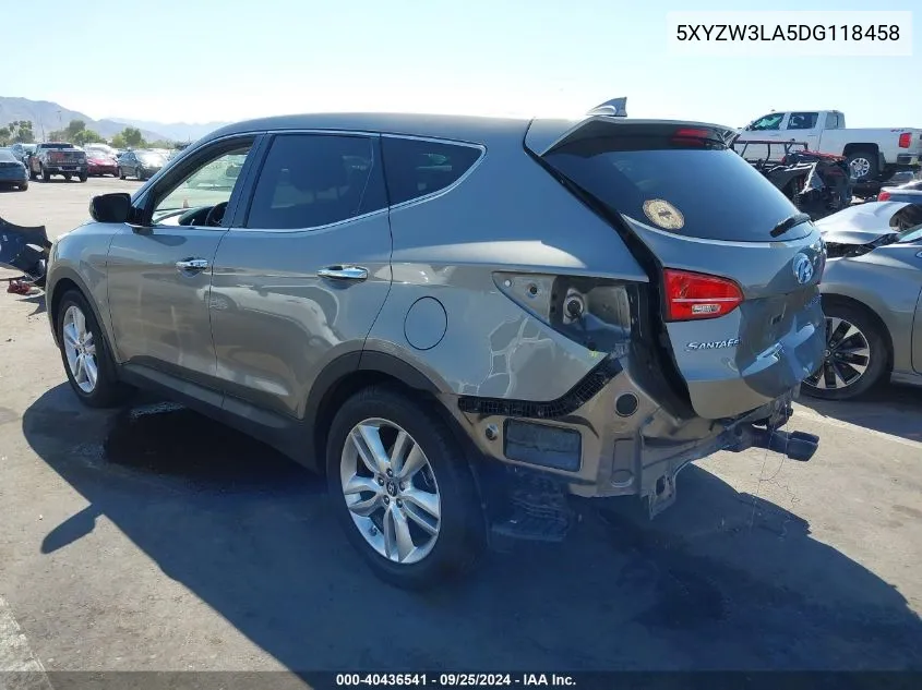 2013 Hyundai Santa Fe Sport 2.0T VIN: 5XYZW3LA5DG118458 Lot: 40436541