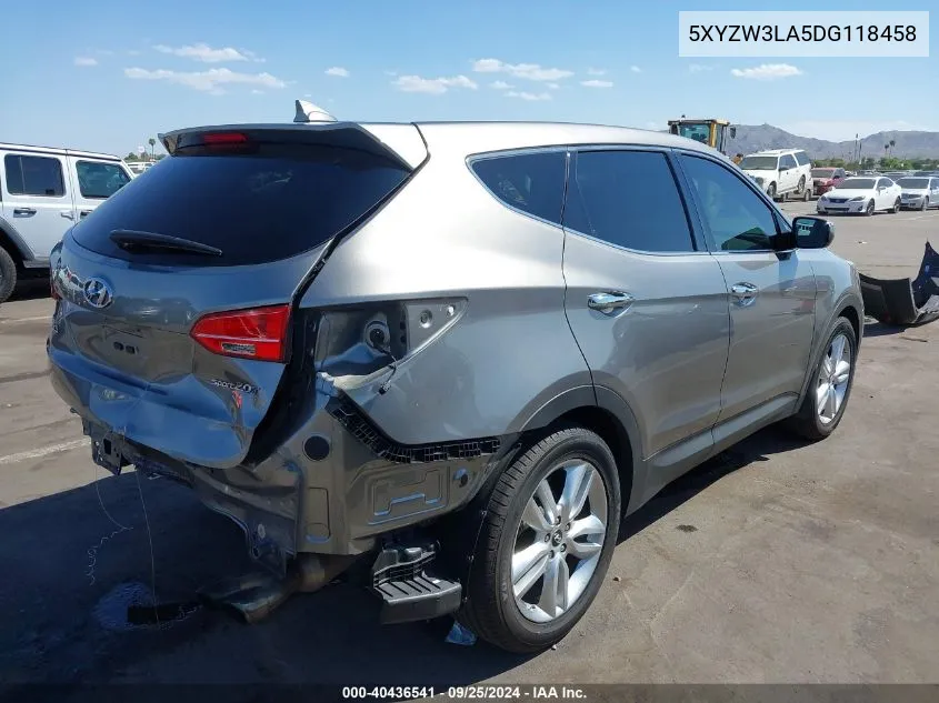 2013 Hyundai Santa Fe Sport 2.0T VIN: 5XYZW3LA5DG118458 Lot: 40436541