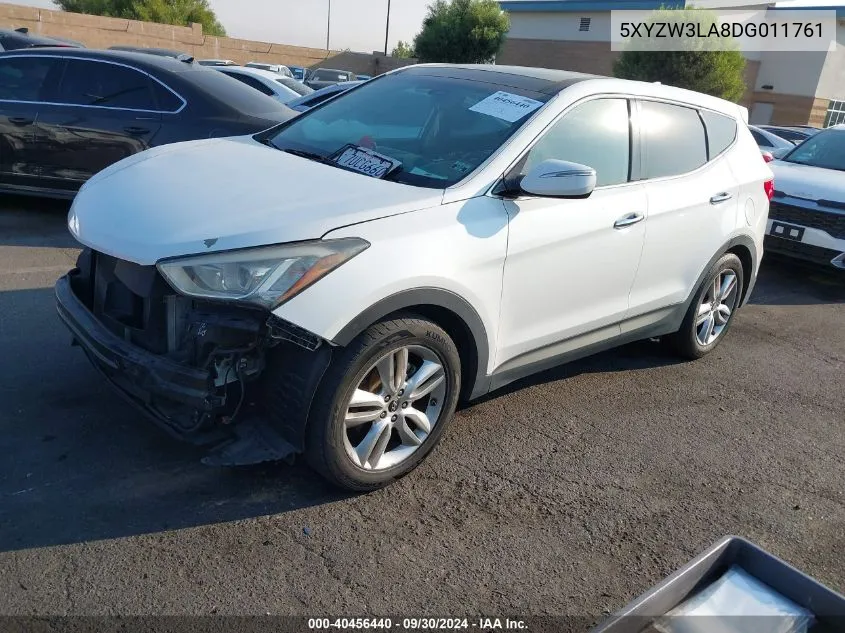 2013 Hyundai Santa Fe Sport 2.0T VIN: 5XYZW3LA8DG011761 Lot: 40456440