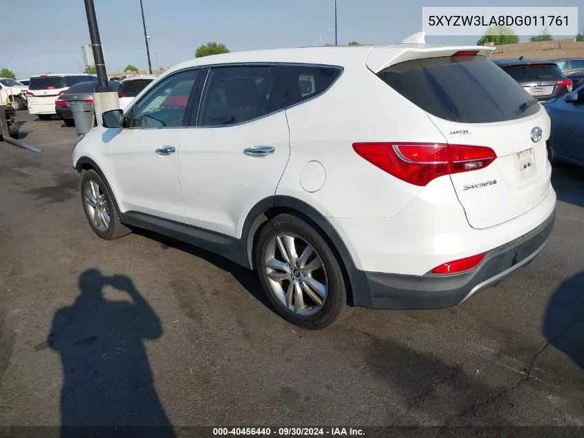 5XYZW3LA8DG011761 2013 Hyundai Santa Fe Sport 2.0T