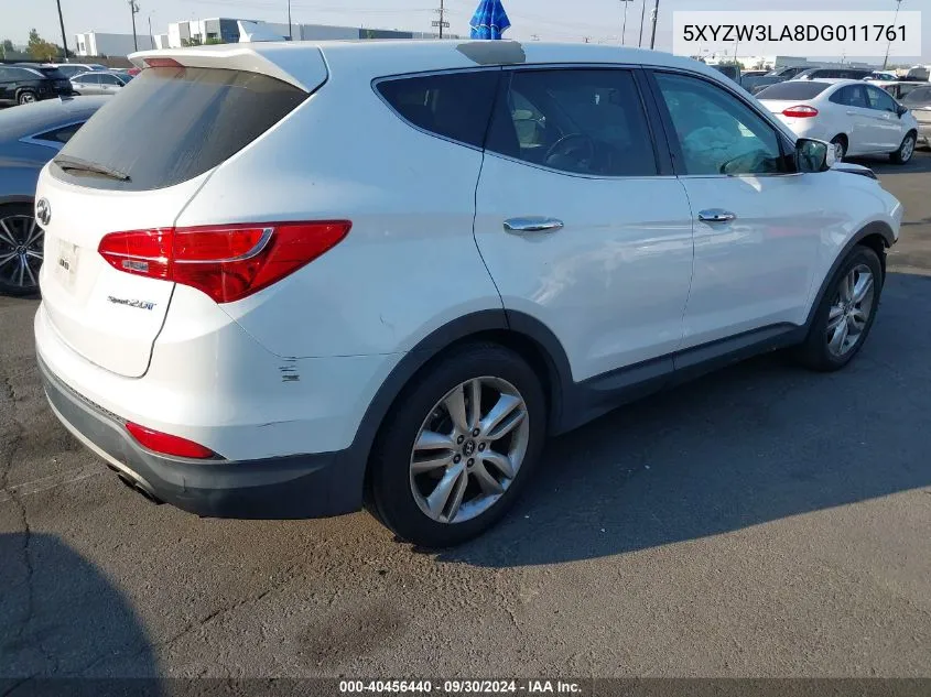 2013 Hyundai Santa Fe Sport 2.0T VIN: 5XYZW3LA8DG011761 Lot: 40456440