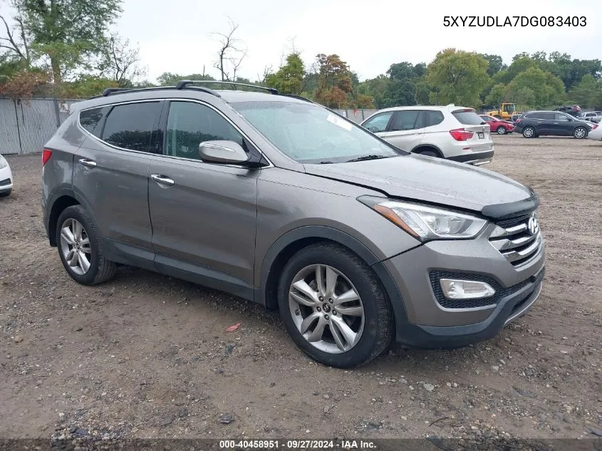 2013 Hyundai Santa Fe Sport 2.0T VIN: 5XYZUDLA7DG083403 Lot: 40458951