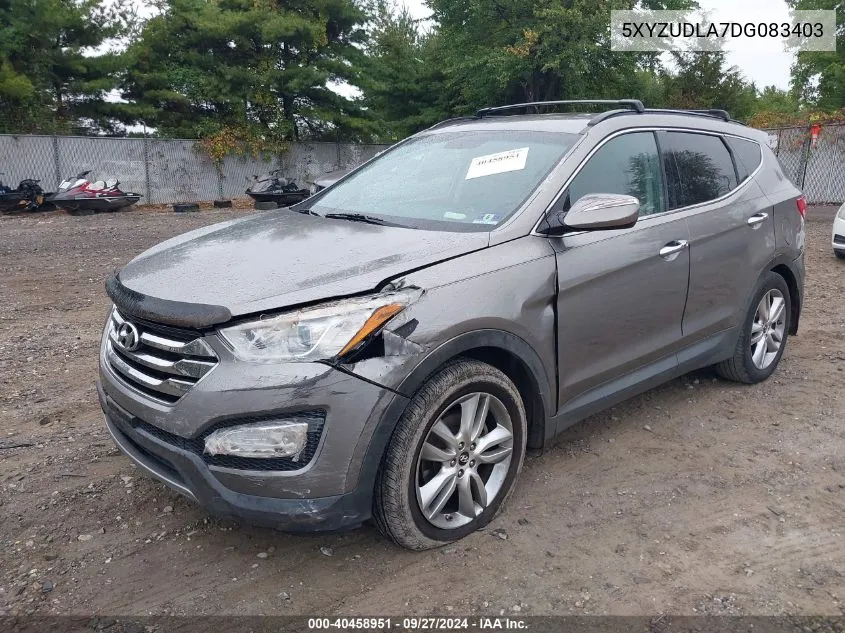 2013 Hyundai Santa Fe Sport 2.0T VIN: 5XYZUDLA7DG083403 Lot: 40458951